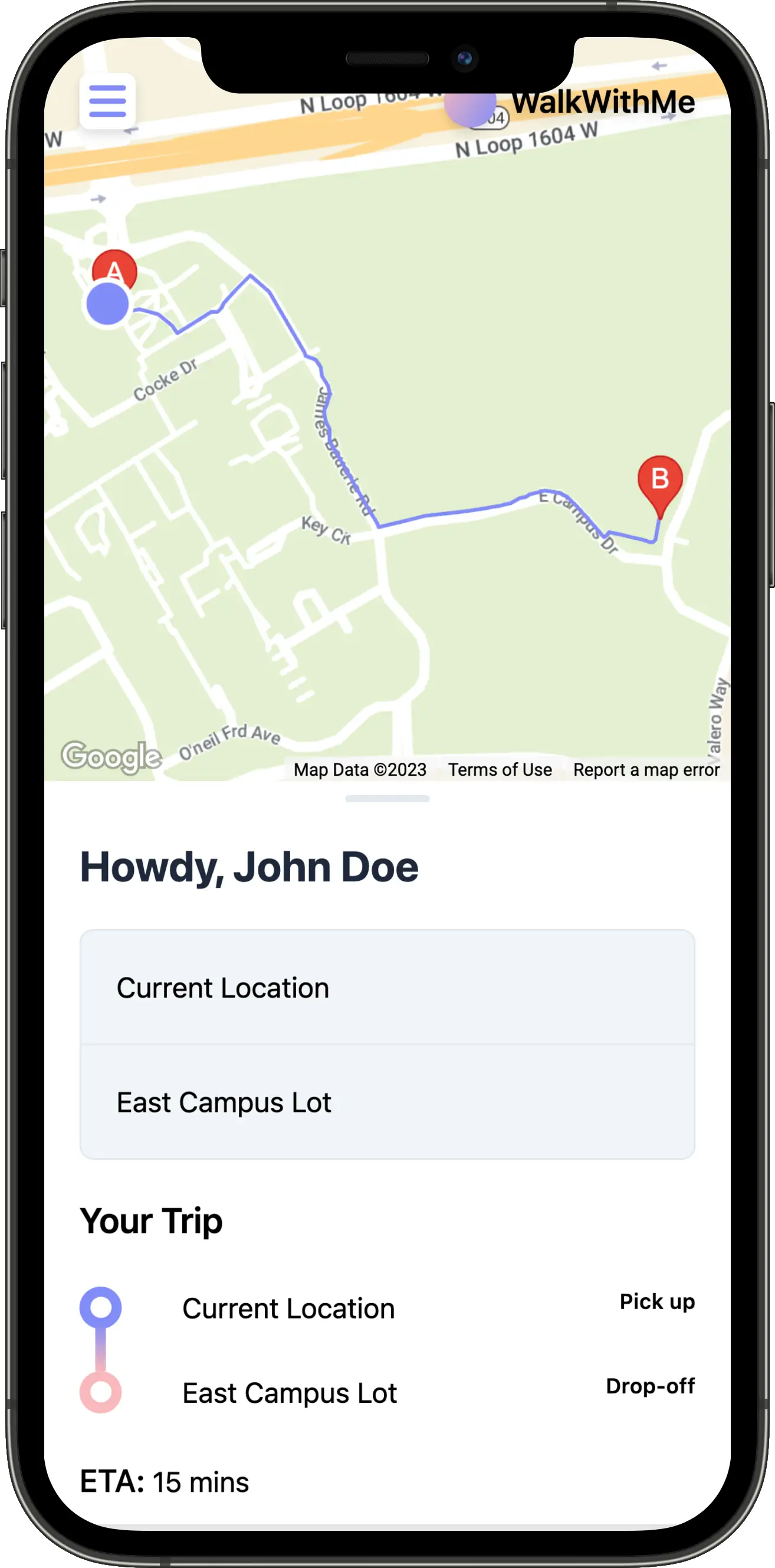 details demo on phone